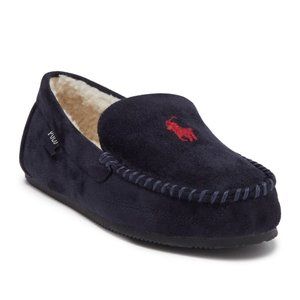 NEW POLO RALPH LAUREN‎ MEN'S SLIPPERS BLUE